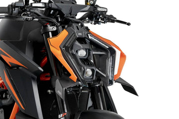 Puig Downforce Front Spoiler KTM 1390 Superduke R (Evo) 2024-25 - Motorcycle Performance Store