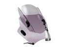Puig 2193H Up Down Adjustable Screen height-adjustable polycarbonate motorcycle windscreen measuring 450-505 mm high x 410 mm wide