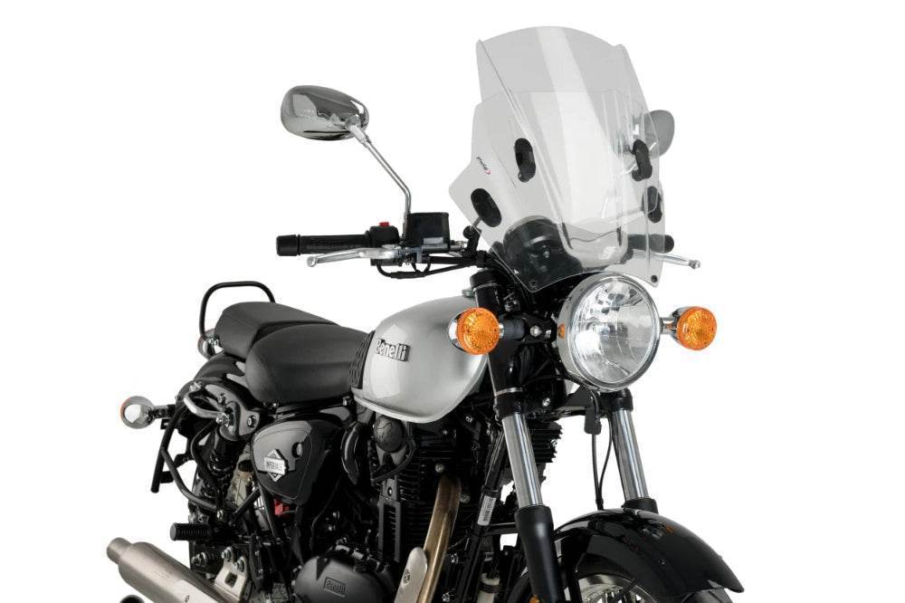 Puig Up & Down Screen Benelli Leoncino 800 2022-25 - Motorcycle Performance Store