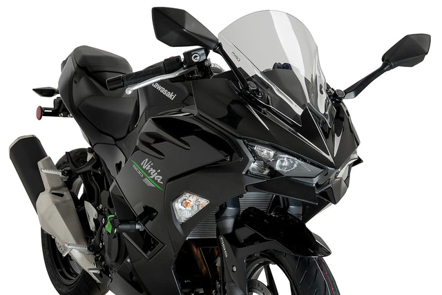 Puig Z-Racing Screen for Kawasaki Ninja 500 in Clear