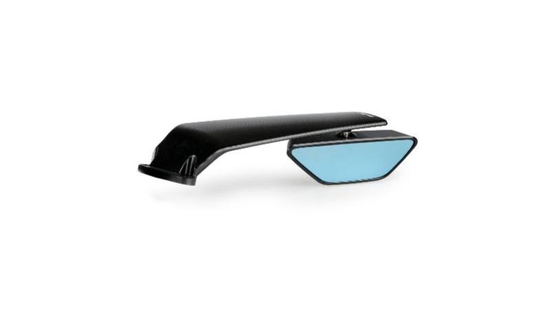 Puig Black Aileron Rearview Mirrors for the Kawasaki ZX-6R - Motorcycle Performance Store_3