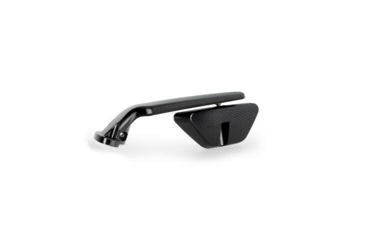 Puig Black Aileron Rearview Mirrors for the Kawasaki ZX-6R - Motorcycle Performance Store_4