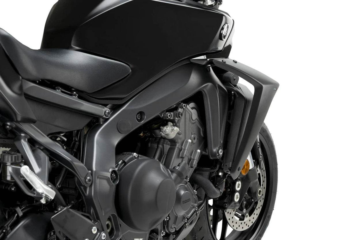 Puig Downforce Naked Side Spoilers Yamaha MT-09 (SP) 2024-25 - Motorcycle Performance Store