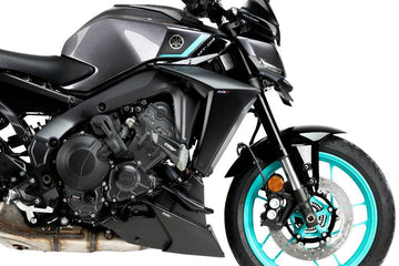 Puig Downforce Naked Frontal Spoilers Yamaha MT-09 (SP) 2024-25 - Motorcycle Performance Store