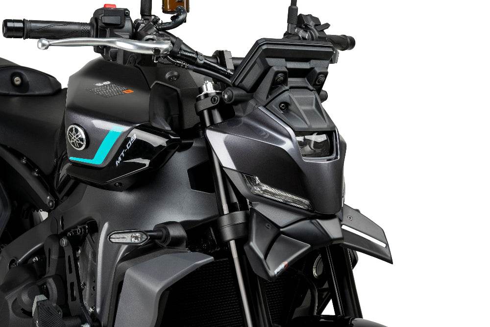 Puig Downforce Naked Frontal Spoilers Yamaha MT-09 (SP) 2024-25 - Motorcycle Performance Store