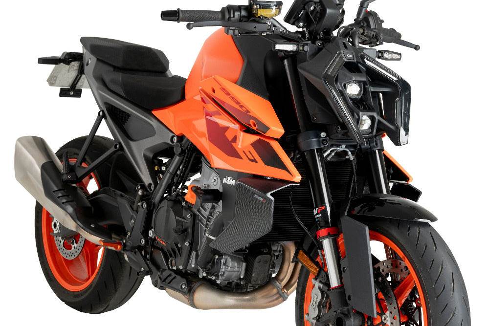 Puig Downforce Naked Side Spoilers KTM Duke 990 (R) 2024-25 - Motorcycle Performance Store