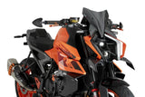 Puig Downforce Naked Front Spoiler KTM Duke 990 (R) 2024-25 - Motorcycle Performance Store