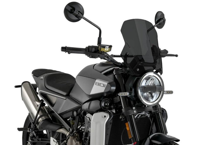 Puig Sport Screen Husqvarna Svartpilen 801 2024-25 - Motorcycle Performance Store