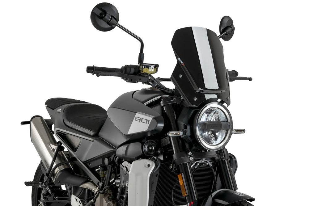Puig Sport Screen Husqvarna Svartpilen 801 2024-25 - Motorcycle Performance Store