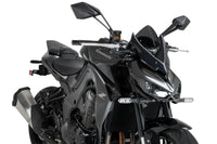Puig New Generation Clear Sport screen for Kawasaki Z1100 2026 compact sport flyscreen