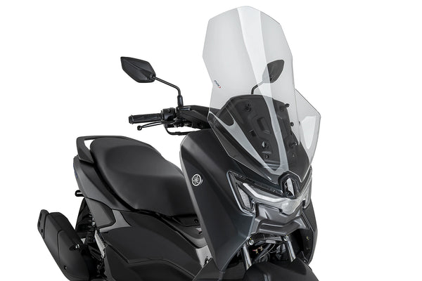 Puig V-Tech Line Clear Touring Screen Yamaha N-Max 125 (Tech Max) Touring windscreen