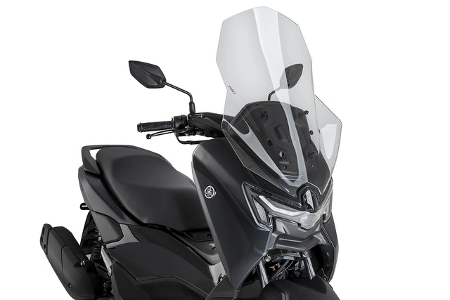 Puig V-Tech Line Clear Touring Screen Yamaha N-Max 125 (Tech Max) Touring windscreen