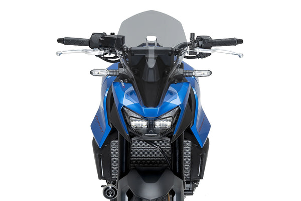 Puig light smoke touring screen for Honda CB750 Hornet 2025-2026 motorcycle windshield for improved wind protection and comfort