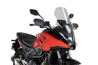Puig touring screen for Honda NC750X DCT 2025 tall motorcycle windscreen in a Clear finish