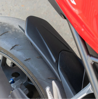 Puig rear fender extender in matt black ABS plastic for Honda CB1000 Hornet SP 2025