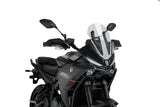 Puig sport screen fitted to Yamaha Tracer 7 (GT) 2025-2026 in a Clear finish