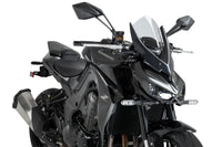 Puig New Generation Clear Touring screen for Kawasaki Z1100 2026 tall touring windscreen