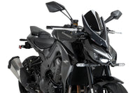 Puig New Generation Clear Touring screen for Kawasaki Z1100 2026 tall touring windscreen