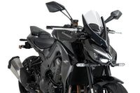 Puig New Generation Clear Touring screen for Kawasaki Z1100 2026 tall touring windscreen