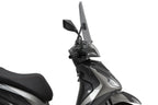 Puig Urban Windscreen Morbidelli SC 125 LX 2025-26, 3 mm polycarbonate touring scooter screen in light smoke or clear, Height 405 mm x Width 370 mm, with mounting kit_4