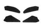 Puig Pro 2 Tank Protector Kawasaki Ninja ZX-10RR 2026, transparent polyurethane motorcycle tank grip protectors with raised dimples and UV-resistant finish