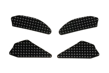 Puig Pro 2 Tank Protector Kawasaki Ninja ZX-10RR 2026, transparent polyurethane motorcycle tank grip protectors with raised dimples and UV-resistant finish