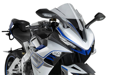 Puig Z-Racing Screen Zontes 703 RR 2024-26, double-height 3 mm acrylic racing windscreen, Height 350 mm x Width 400 mm, available in six colours_1