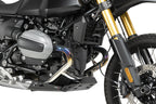 Puig Sump Guard BMW R12 G-S 2025-26, black 4 mm aluminium engine skid plate with anti-vibration mounting supports and model-specific fitting kit