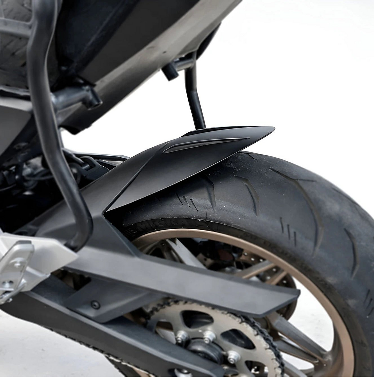 Puig 22873J Black Rear Fender Extender