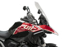 Puig Premium Touring Plus Screen BMW R1300GS 2023-26 and R1300GS Adventure 2024-26, Clear polycarbonate windscreen, Height 570 mm x Width 515 mm, 165 mm taller than OE, radar models only_4