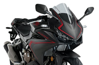 Puig Clear Z Racing Screen installed on a Honda CBR500R 2019-2025