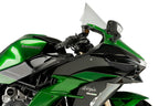 Puig Downforce Sport Side Spoilers Kawasaki Ninja H2 SX 2018-19, MotoGP-inspired aerodynamic winglet kit with left and right spoilers in chosen Black, Blue, Red or Green colour_1