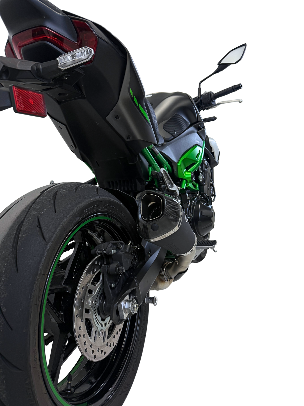 Termignoni Stainless Steel Conical Black Silencer Kawasaki Z900 2024-25