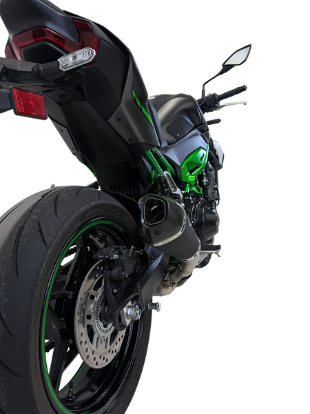 Termignoni Stainless Steel Conical Black Silencer Kawasaki Z900 2024-26