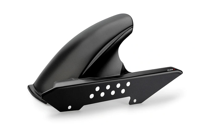 Puig Rear Hugger for Kawasaki Z750 2007-12 in Matt Black impact-resistant ABS with model-specific rear wheel protection