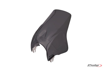 Puig Plus Universal Screen dark smoke polycarbonate windscreen for round headlight motorcycles