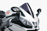 Puig Z-Racing screen for Aprilia RSV4 Factory 2009–2014 Dark Smoke racing motorcycle windscreen