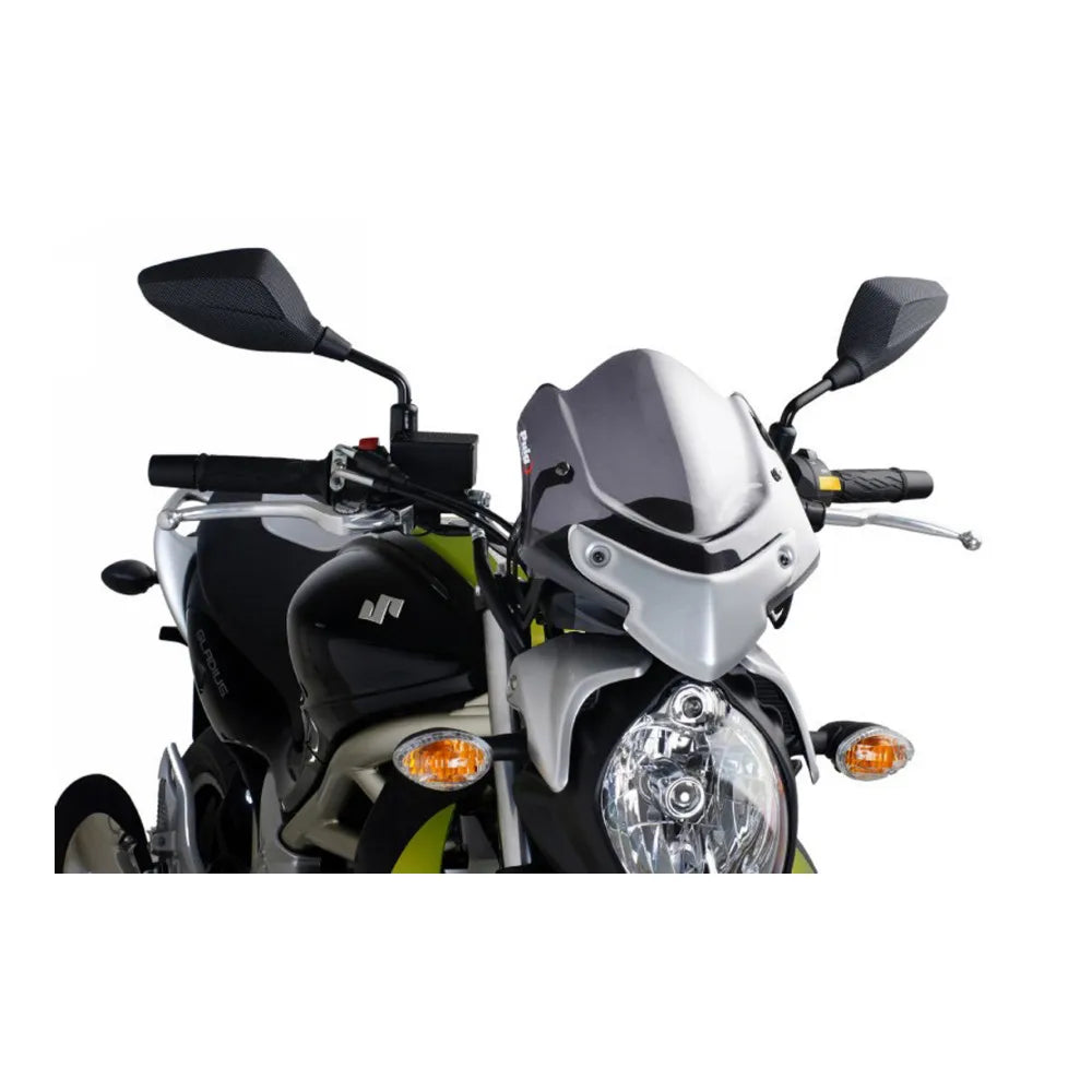 Puig New Generation screen for Suzuki Gladius SFV650 light smoke motorcycle windscreen
