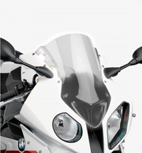 Puig Z-Racing Screen in a Clear finish on a BMW S1000RR 2009–2014