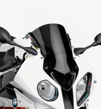 Puig Z-Racing Screen in a Clear finish on a BMW S1000RR 2009–2014