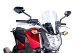 Puig Clear touring screen installed on a  Honda NC750S 2014–2020 