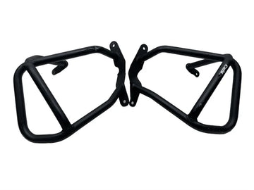 Puig Lower Engine Guards for BMW R1200GS 2013 in Black with strong 25 mm steel tubing, left and right protection guards
