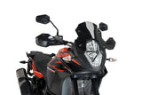 Puig New Generation black sport screen installed on a KTM 1190 Adventure 2013–2016