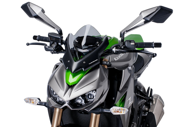 Puig naked new generation light smoke sport screen Kawasaki Z1000R 2017-2020 motorcycle fly screen wind protection