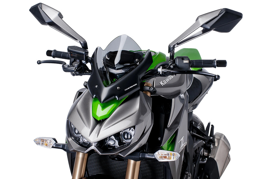 Puig naked new generation light smoke sport screen Kawasaki Z1000R 2017-2020 motorcycle fly screen wind protection