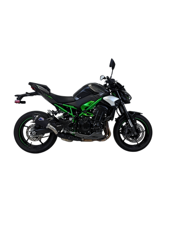 Termignoni Stainless Steel Conical Black Silencer Kawasaki Z900 2024-26