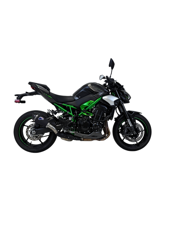 Termignoni Stainless Steel Conical Black Silencer Kawasaki Z900 2024-25