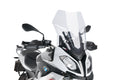 Puig touring screen for BMW S1000XR in a Clear colour