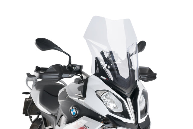 Puig touring screen for BMW S1000XR in a Clear colour
