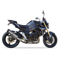 IXIL Hexoval Xtrem Evolution Silencer for Suzuki GSR750 in Matt polished Inox AISI304